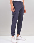 Buy Greyish Blue Colour Nativebull Men's Track Pant