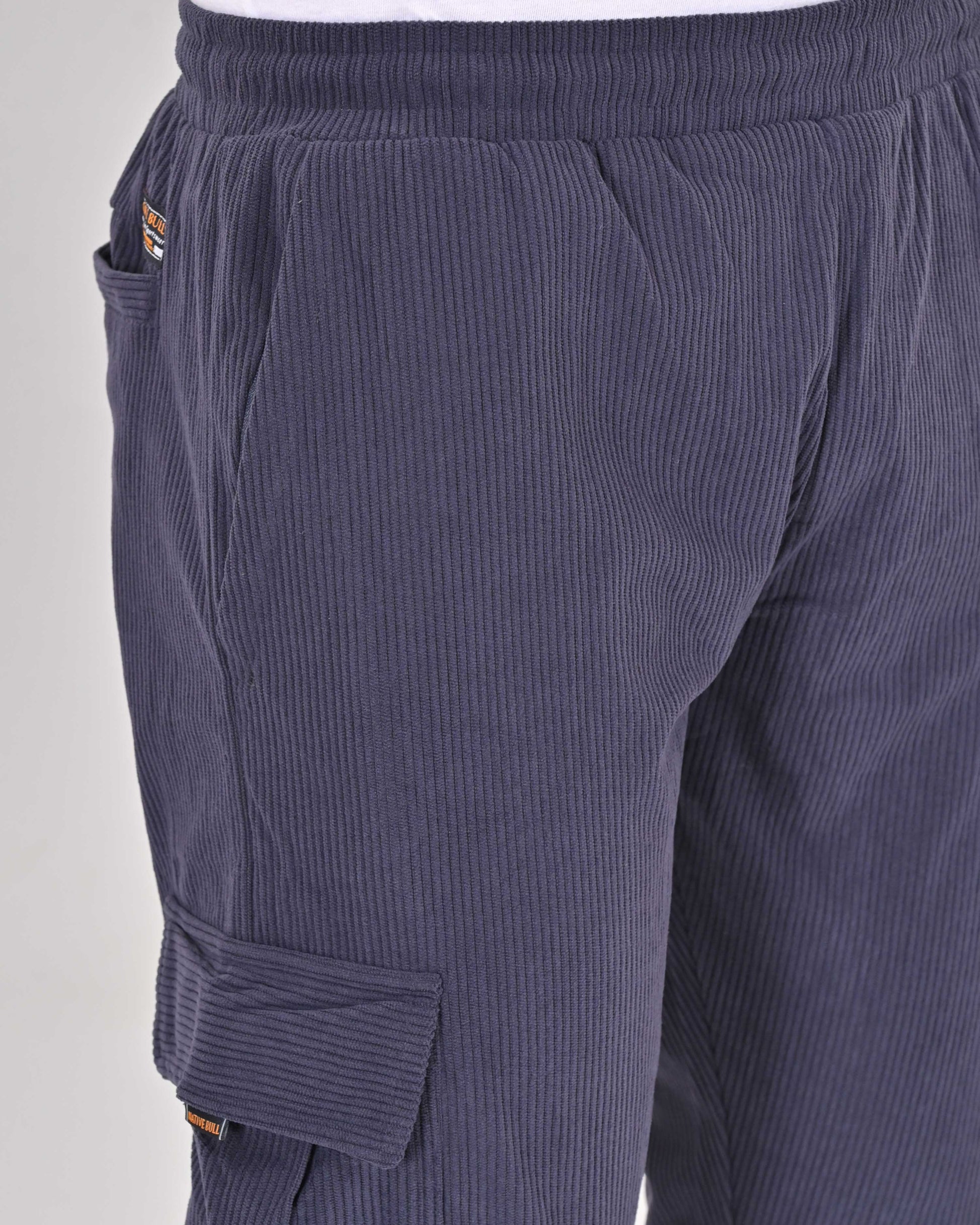 Shop Greyish Blue Colour Nativebull Men's Track Pant