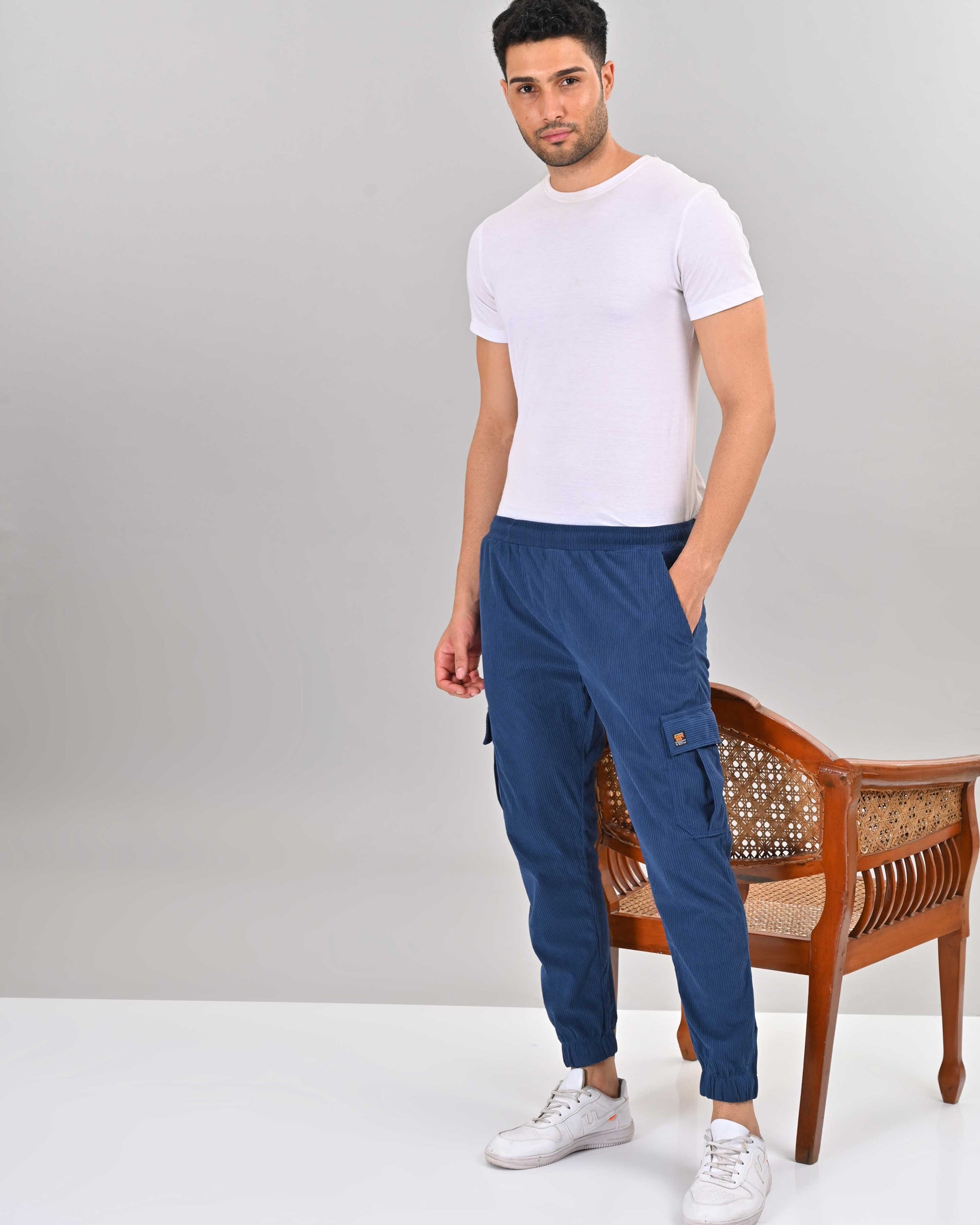 Order Teal Colour Nativebull Men's Track Pant Online