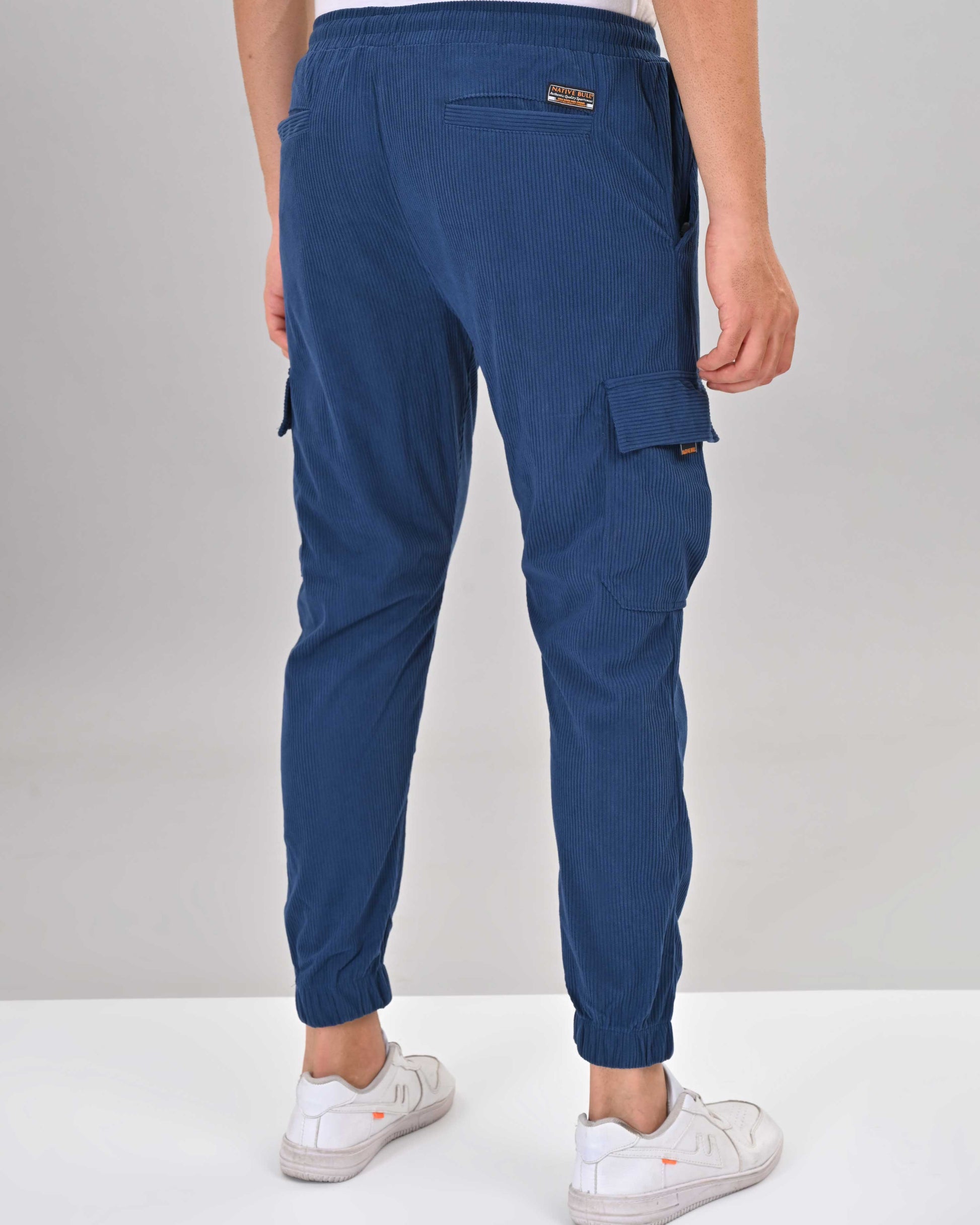 Teal Colour Nativebull Men's Track Pant Online Shopping