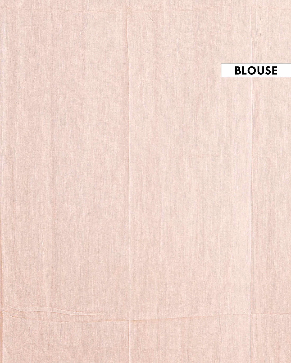 Handwoven Mul Mul Cotton Saree with Subtle Sheen and Contrasting Border – Peach