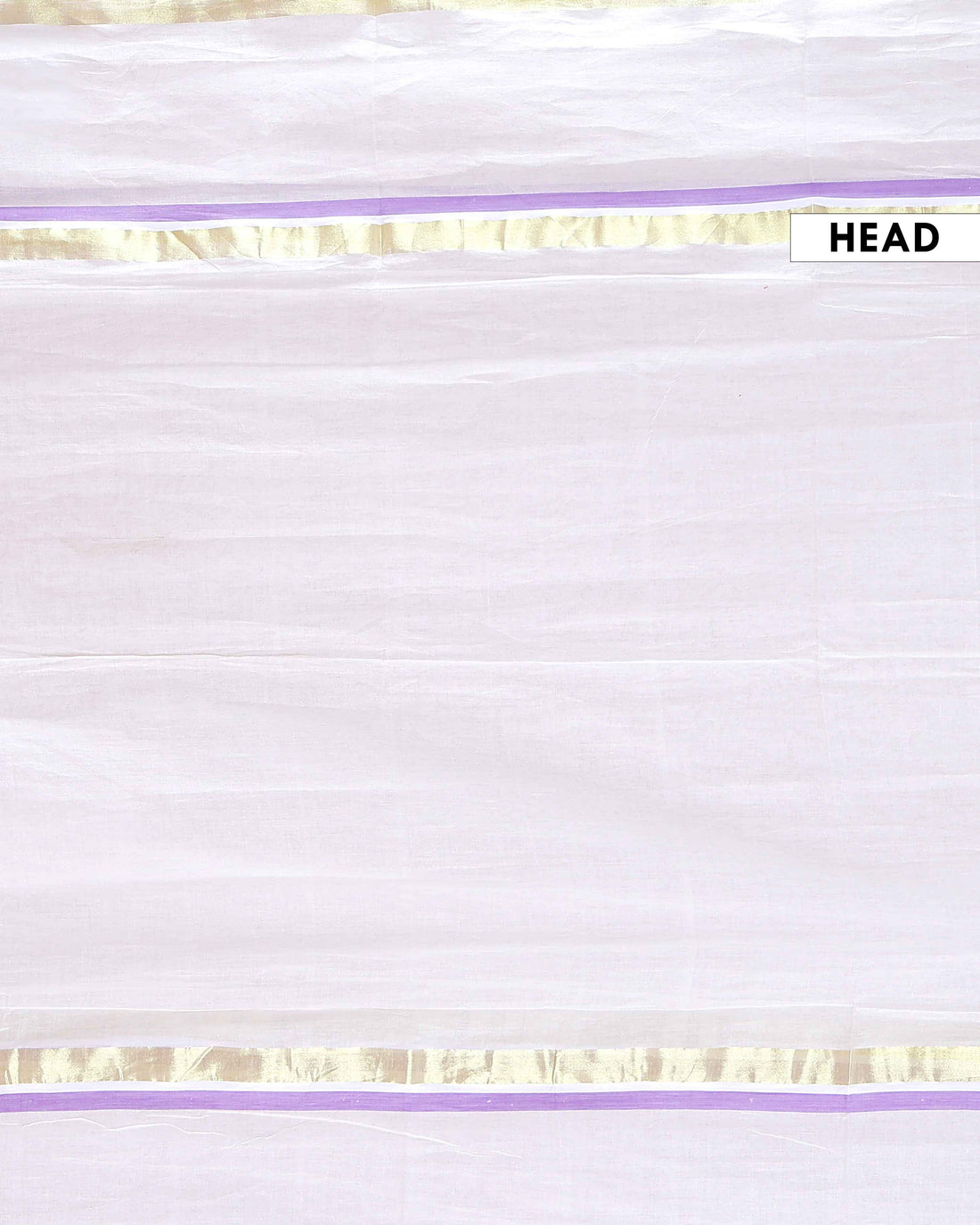 Handwoven Mul Mul Cotton Saree with Subtle Sheen and Contrasting Border – White