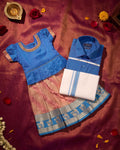 Charming Dad & Daughter Matching Ethnic Outfit Set for Special Occasions