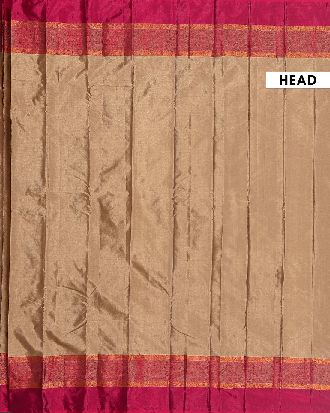 Classic Handloom Soft Silk Saree with Intricate Zari Border - Brown