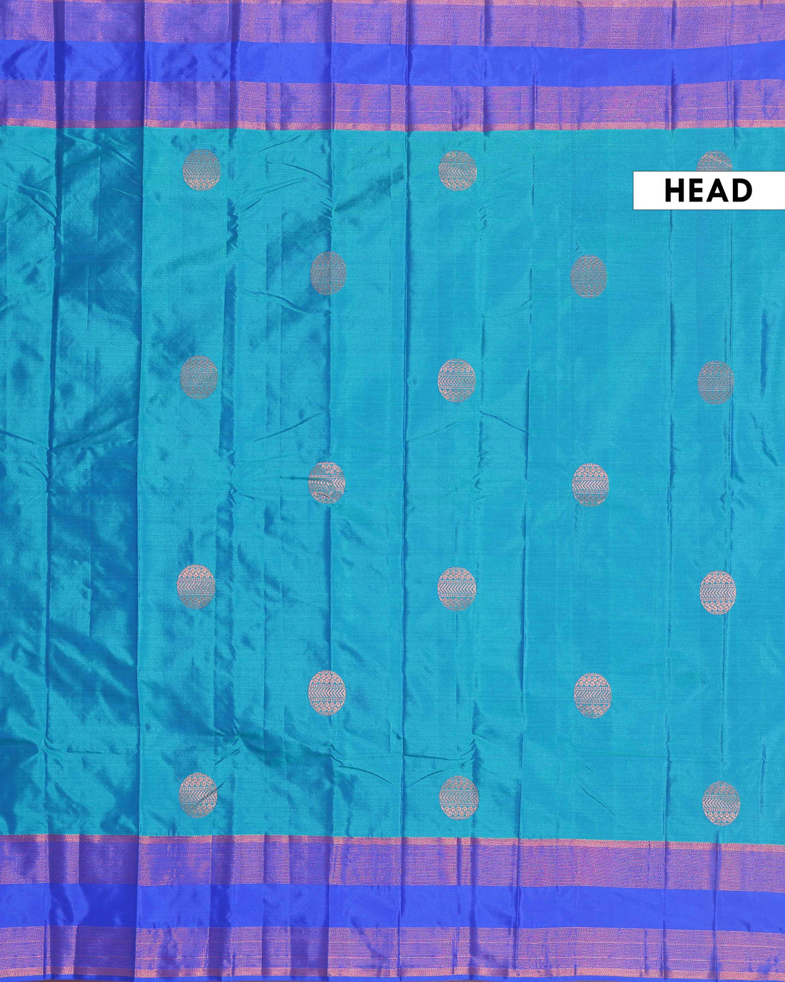 Classic Handloom Soft Silk Saree with Intricate Zari Work and Brocade Pallu - Blue