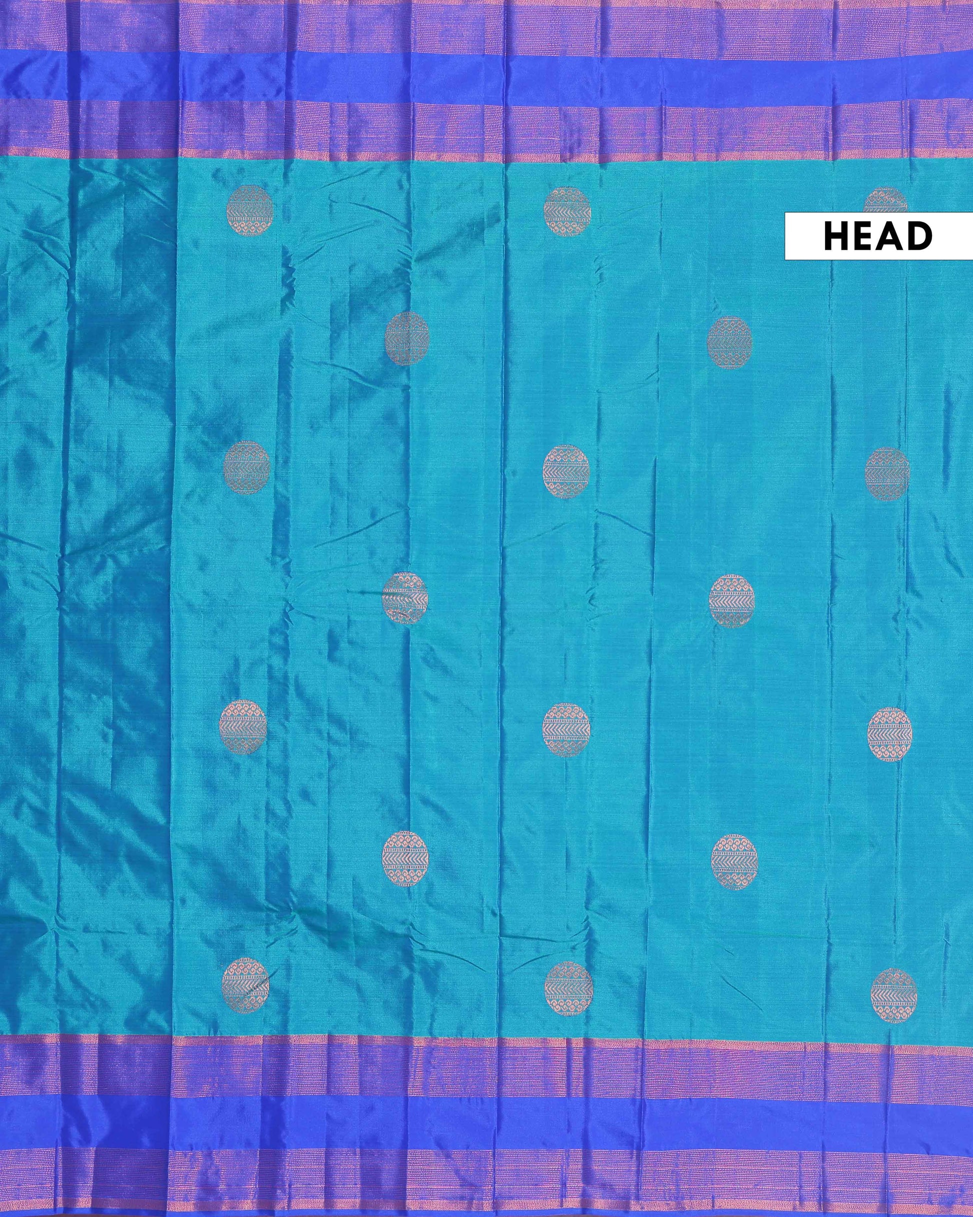 Classic Handloom Soft Silk Saree with Intricate Zari Work and Brocade Pallu - Blue
