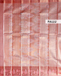 Classic Niranjana Silk Saree with Paisley Brocade Weaving and Elegant Floral Zari Border - Pallu