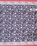 Classic Semi Tussar Kalamkari Inspired Knot Work Saree with a Classic Self Border - Black-Head