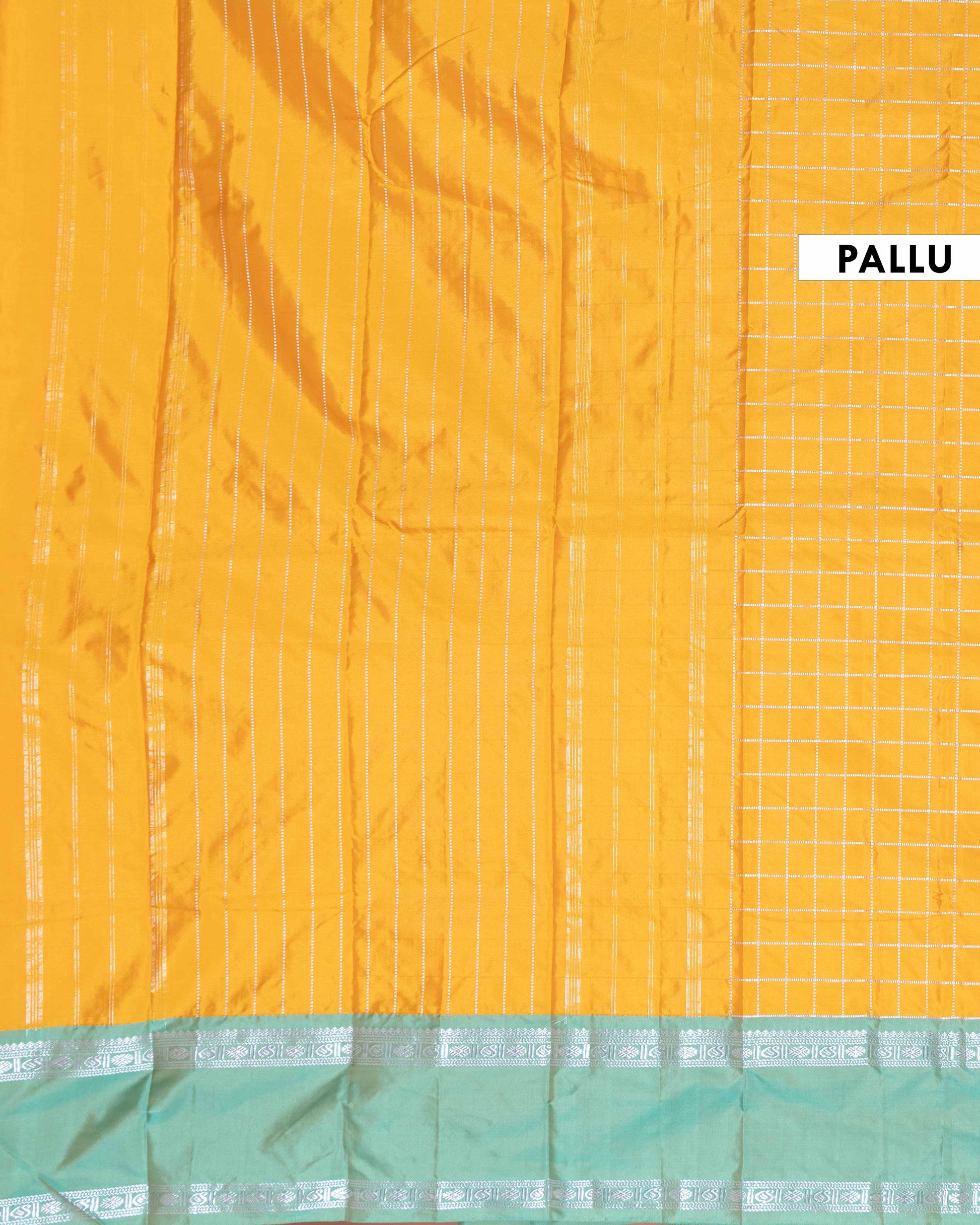 Classic Soft Silk Saree Zari Checked Body and Elegant Contrast Traditional Border - Yellow