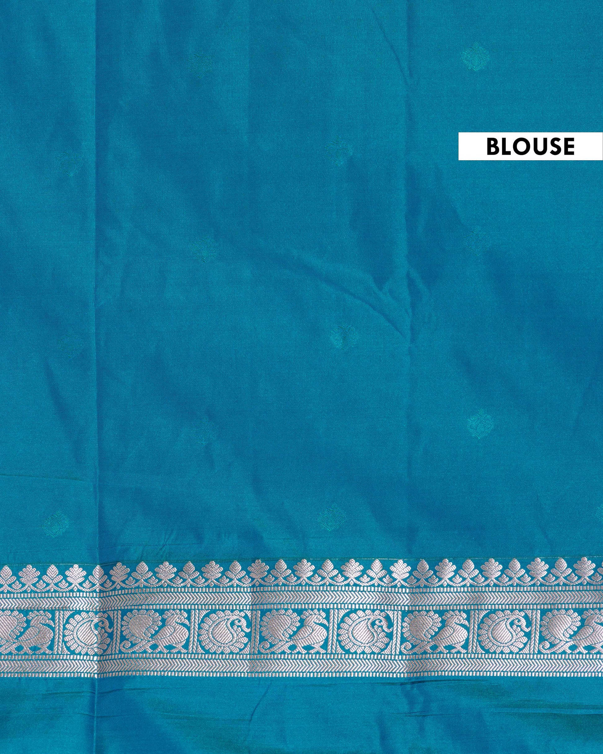 Classic Soft Silk Saree with Delicate Butta Design and Ornate Border Work - Pink