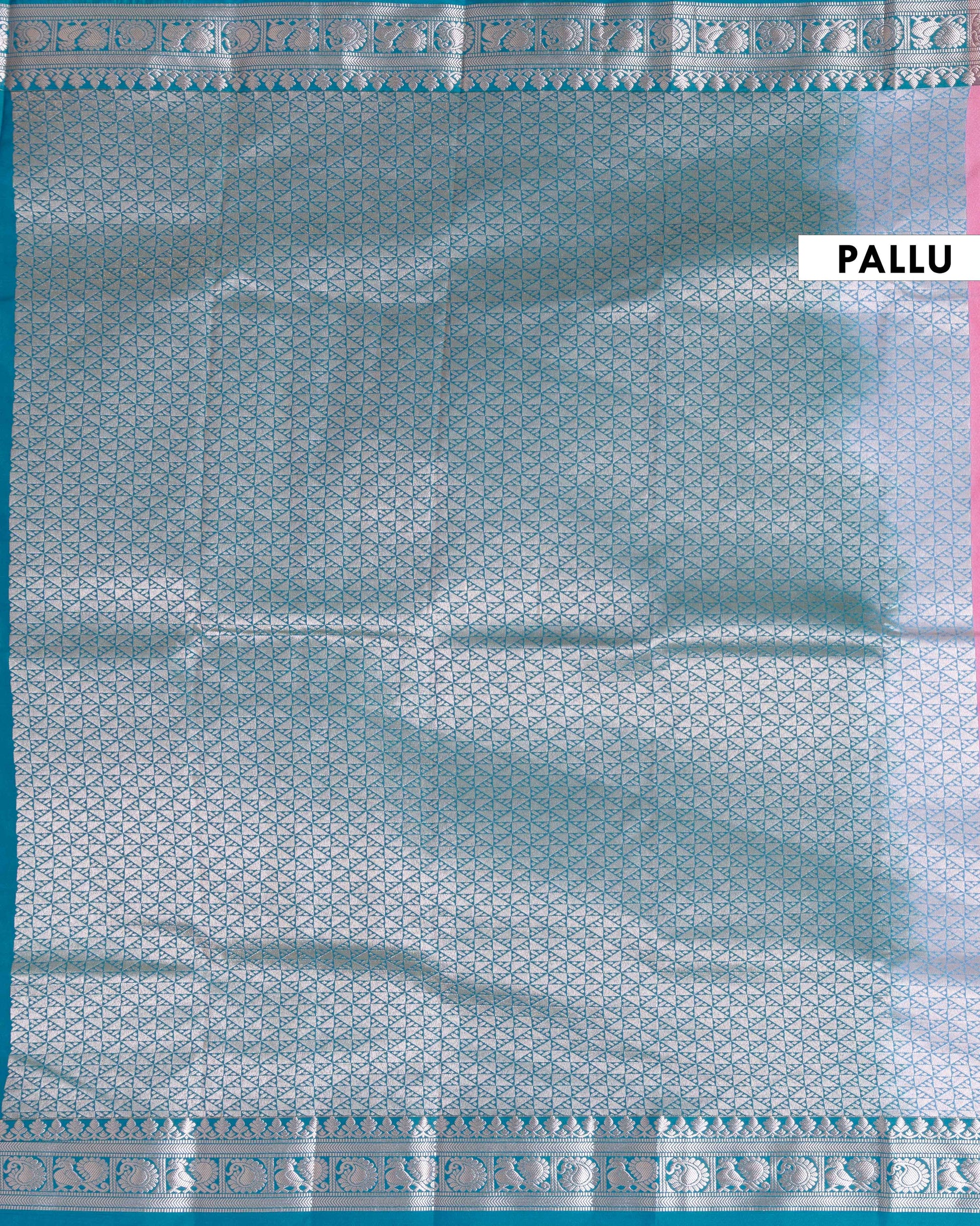 Classic Soft Silk Saree with Delicate Butta Design and Ornate Border Work - Pink