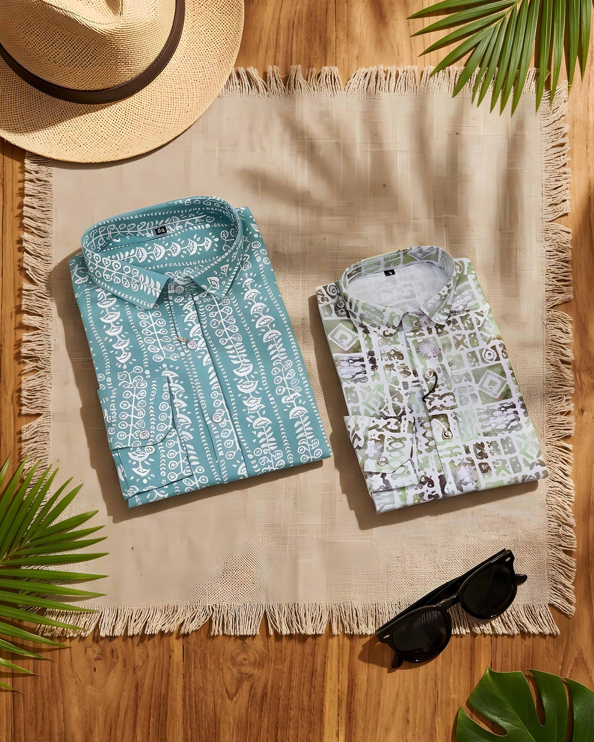 Contemporary Dad & Son Matching Shirt Pair – Casual and Cool