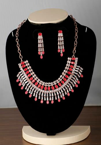 Copper Plated Necklace Set