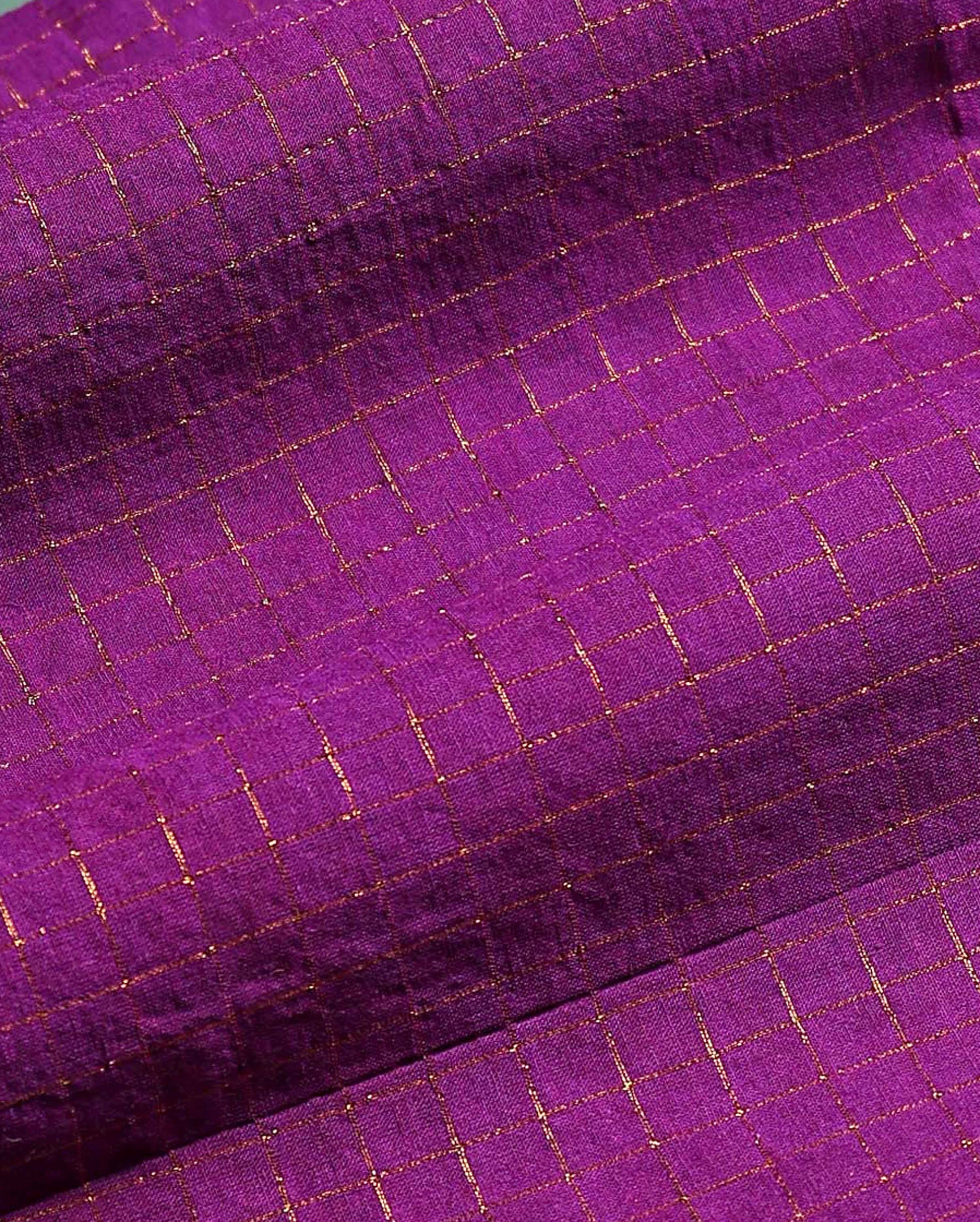 Sungudi_Cotton_1_Meter_Blouse_Material_with_Zari_Accents_-_Purple