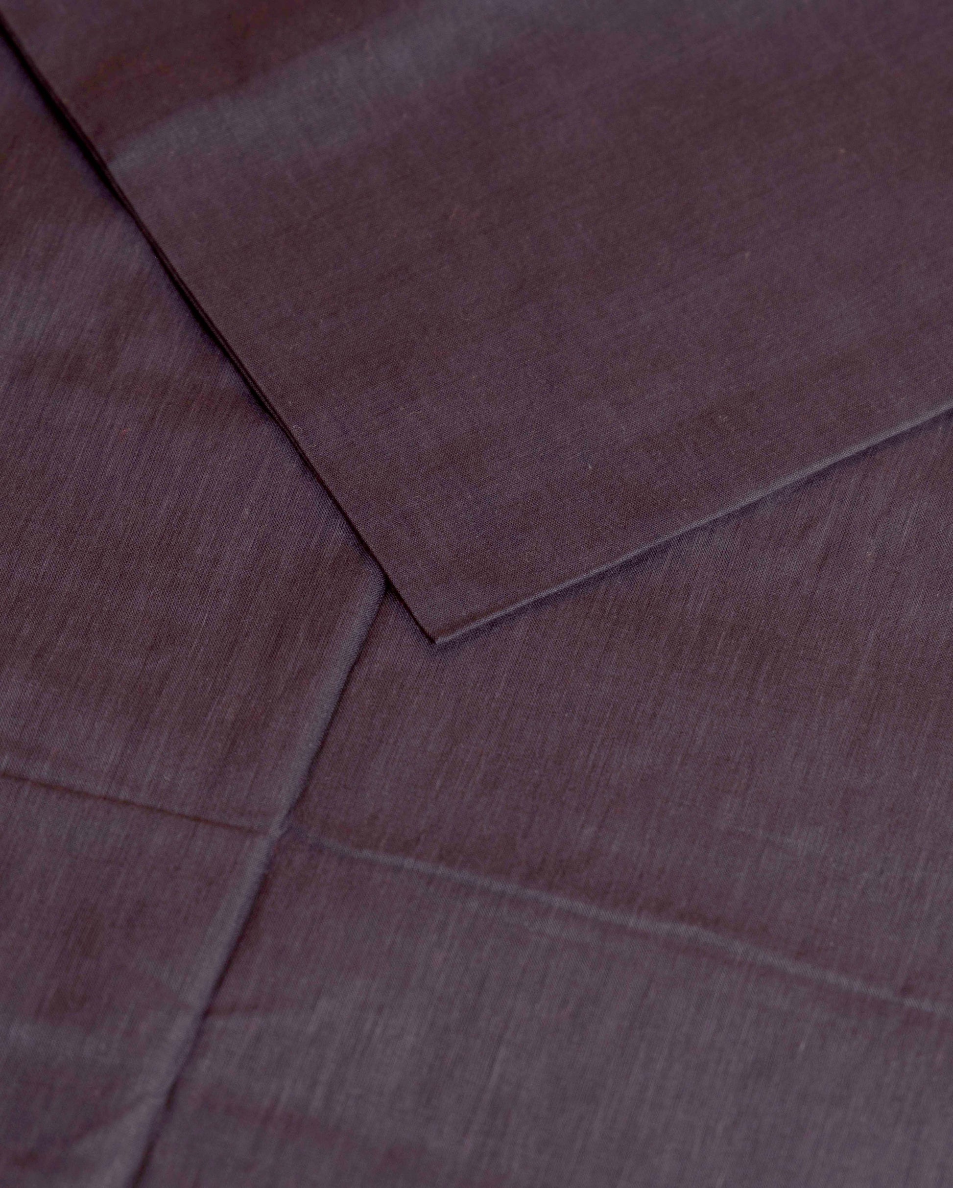 Women's Unstitched Cotton Salwar Suit Material with Woven Border and Dupatta- Sandal