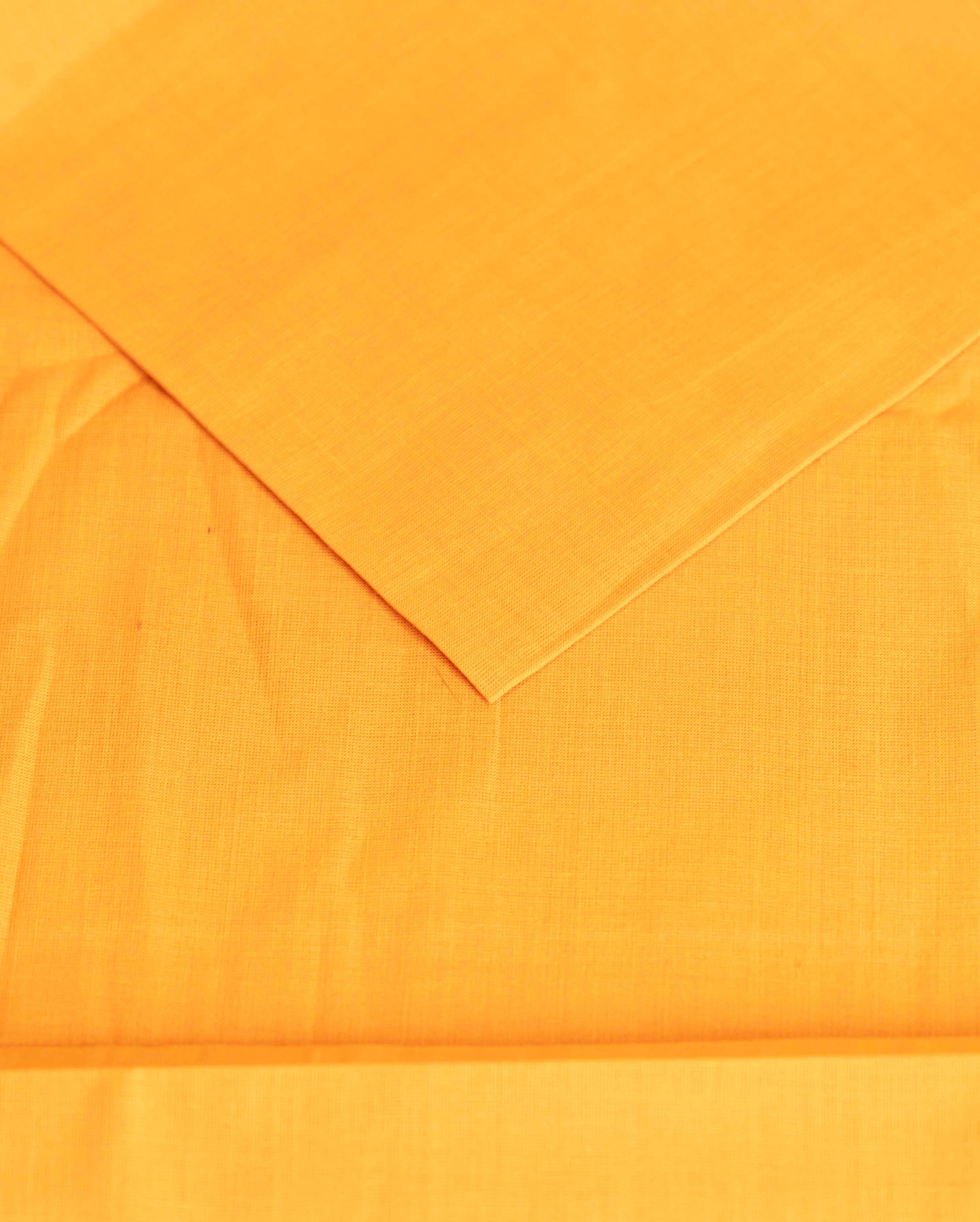 Women's Handloom Cotton Salwar Suit Material with Zari Border and Striped Dupatta - Red