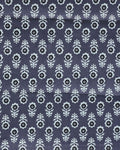 Cotton_Saree_with_Contrast_Printed_Blouse_and_Tassel_Accents_-_Black