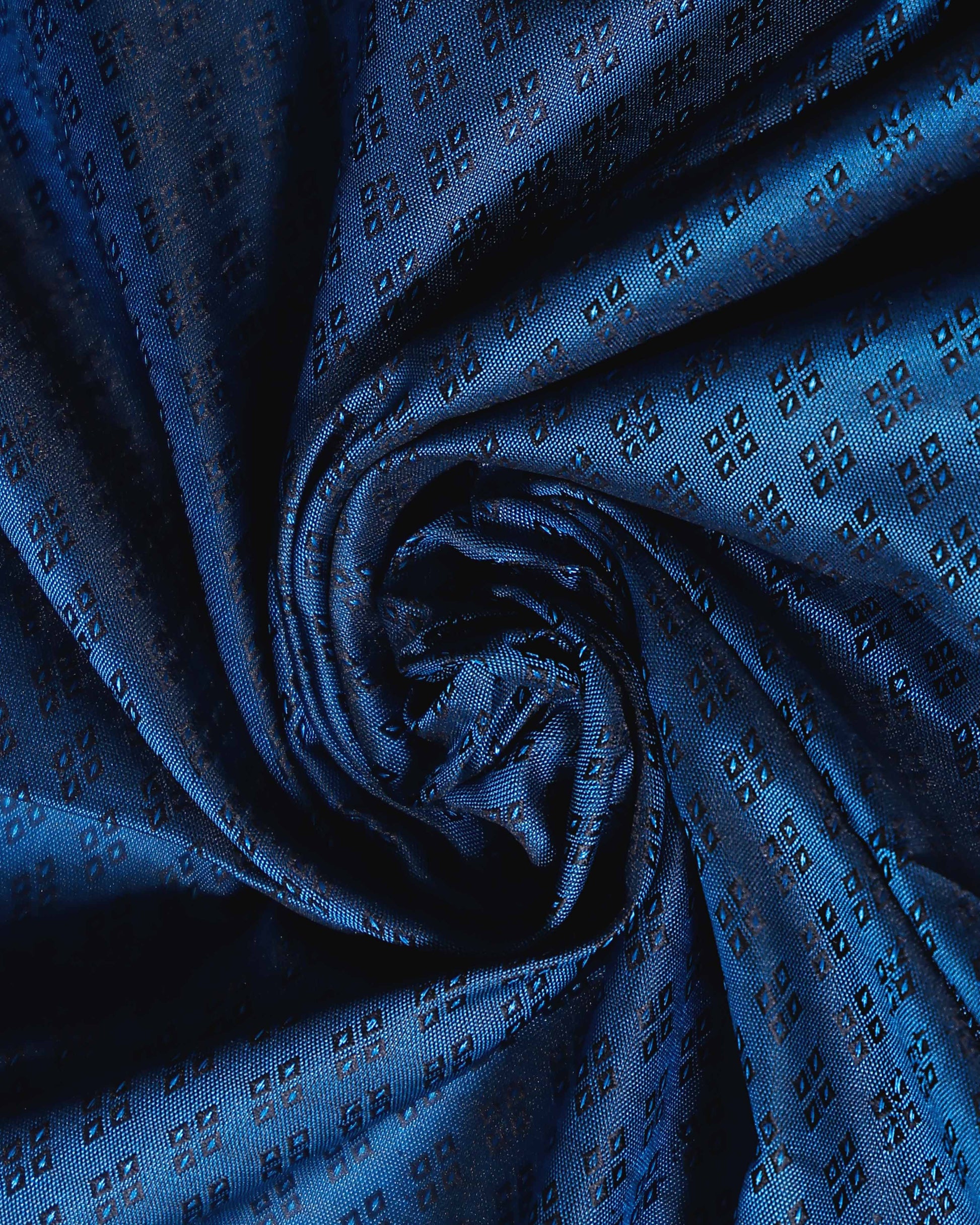 Elampillai Silk Cotton Saree with Intricate Woven Motifs and Rich Contrast Border - Teal-CLOSEUP