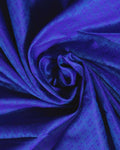 Elampillai Silk Cotton Saree with Intricate Zari Border and Butta Work - Blue-closeup