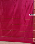 Elampillai Silk Cotton Saree with Traditional Dancing Figure Motifs and Zari Border - Maroon-pallu