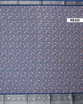 Elegant Dola Silk Saree with All Over Floral Buti Design and Intricately Woven Traditional Border - Navy Blue-Head