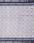 Elegant Dola Silk Saree with All Over Traditional Ikkat Inspired Geometric Motifs and  Zari Woven Border - Grey-Head