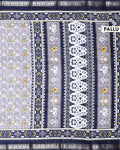 Elegant Dola Silk Saree with All Over Traditional Ikkat Inspired Geometric Motifs and  Zari Woven Border - Grey-Pallu