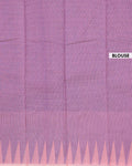 Elegant Elampillai Handloom Silk Cotton Saree with Traditional Ikkat Weave - Pink