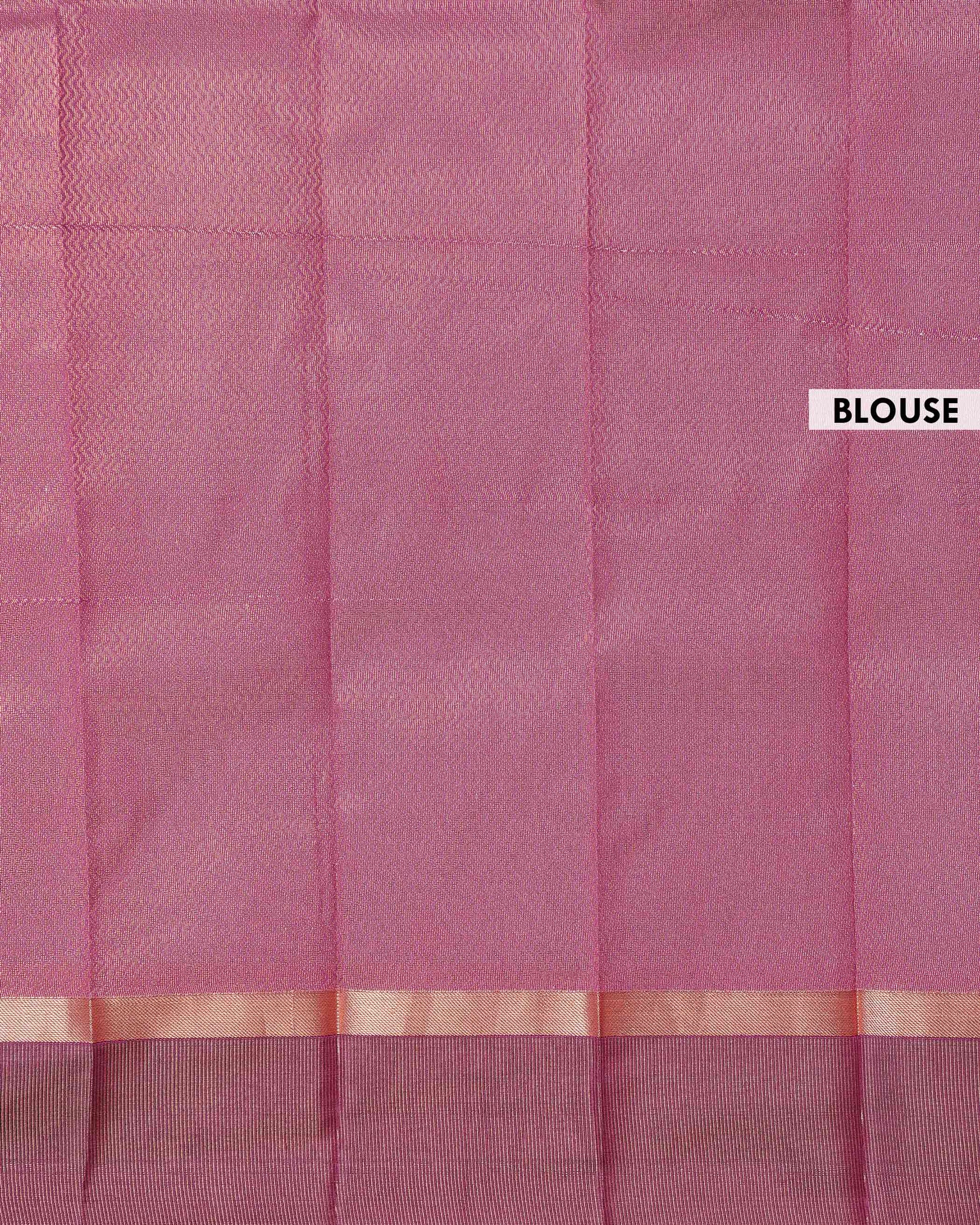 Elegant Elampillai Handloom Silk Cotton Saree with Traditional Korvai Contrast Zari Border - Sky Blue