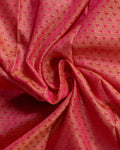 Elegant Elampillai Silk Cotton Saree with Intricate Weave and Rich Border - CLOSEUP