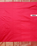 Elegant Elampillai Silk Cotton Saree with Intricate Zari Border Weave - Red-main-Head