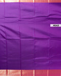 Elegant Elampillai Silk Cotton Saree with Traditional Zari Border and Pallu - HEAD