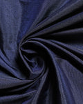 Elegant Embroidered Designer Blouse Material with Intricate Bead and Thread Work - Navy Blue-Close