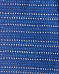 Elegant Handblock Print Unstitched Blouse Material - Blue-Close