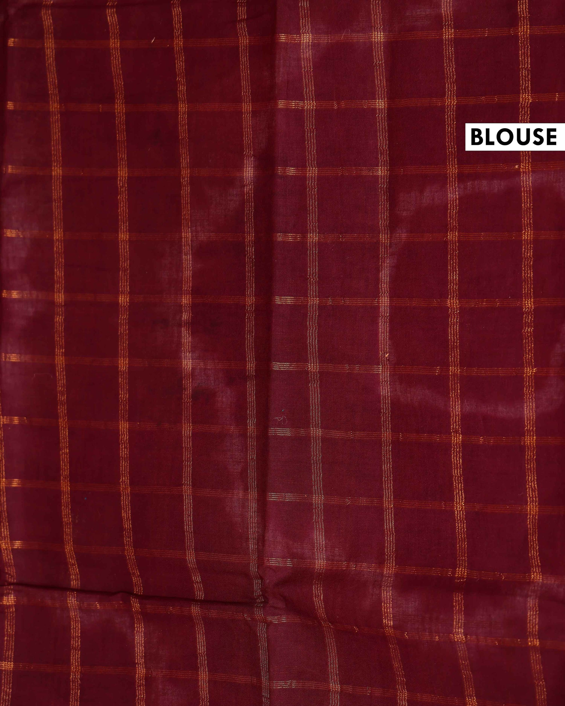 Elegant Handcrafted Sungudi Cotton Saree with Check Pattern and Bandhani Dots  - Onion Pink