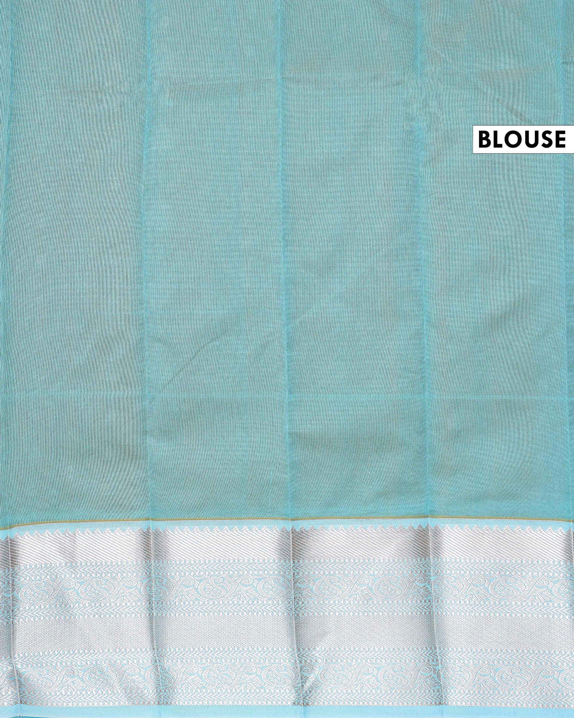 Elegant Handloom Elampillai Silk Cotton Saree with Butta Body and Contrast Zari Border - Mustard