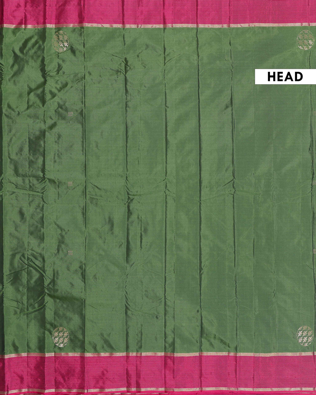 Elegant Handwoven Soft Silk Saree with Intricate Pallu and Border - Green