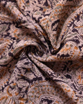 Elegant Kalamkari Printed Women's Cotton Dupatta with Ethnic Style Detailing - Multi