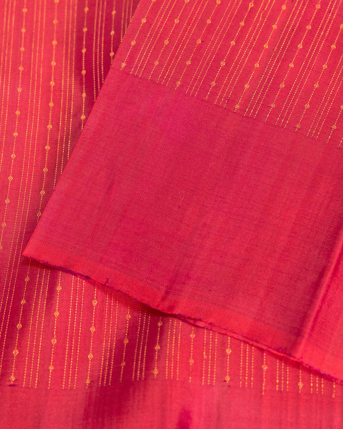 Elegant Kanchipuram Pure Silk Saree with Vertical Zari Striped Weave and Minimal Classic Border Design - Maroon
