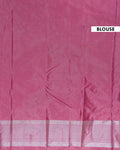 Elegant Lightweight Soft Silk Saree with Intricate Zari Weave Border - Purple-blouse