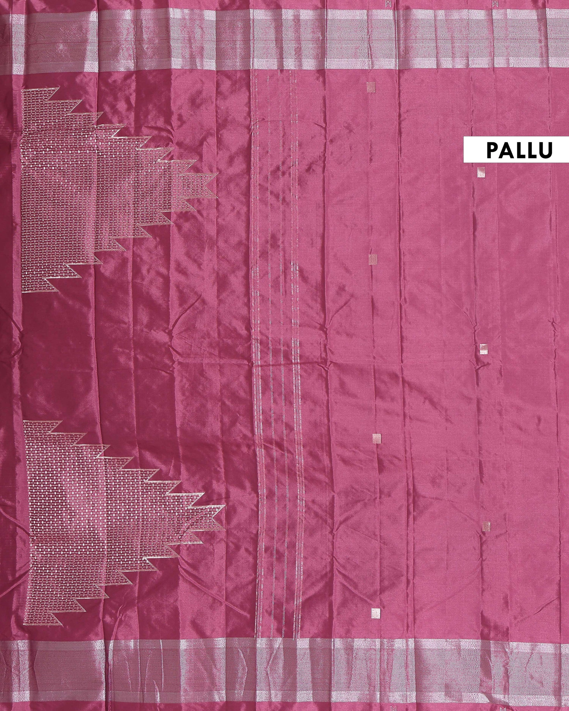 Elegant Lightweight Soft Silk Saree with Intricate Zari Weave Border - Purple-pallu