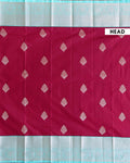 Elegant Niranjana Silk Saree Adorned with Fine Butta Motifs and Rich Zari Border - Maroon
