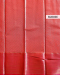 Elegant Niranjana Silk Saree with Intricate Zari Weave and Traditional Motifs - Red-Blouse