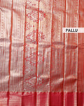 Elegant Niranjana Silk Saree with Intricate Zari Weave and Traditional Motifs - Red-Pallu