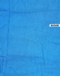 Elegant Paisley Floral Jacquard Art Silk Saree with Woven Border and All-Over Intricate Motif Design - Blue-Blouse