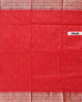Elegant Paithani Saree with Traditional Peacock and Floral Motifs - Red-head