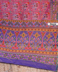 Elegant Patola Handloom Saree with Woven Geometric and Floral Designs - Red-pallu