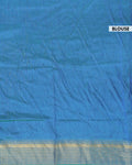 Elegant Patola Saree with Classic Peacock and Geometric Border - Green-pallu-BLOUSE