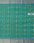 Elegant Patola Saree with Classic Peacock and Geometric Border - Green-pallu-head
