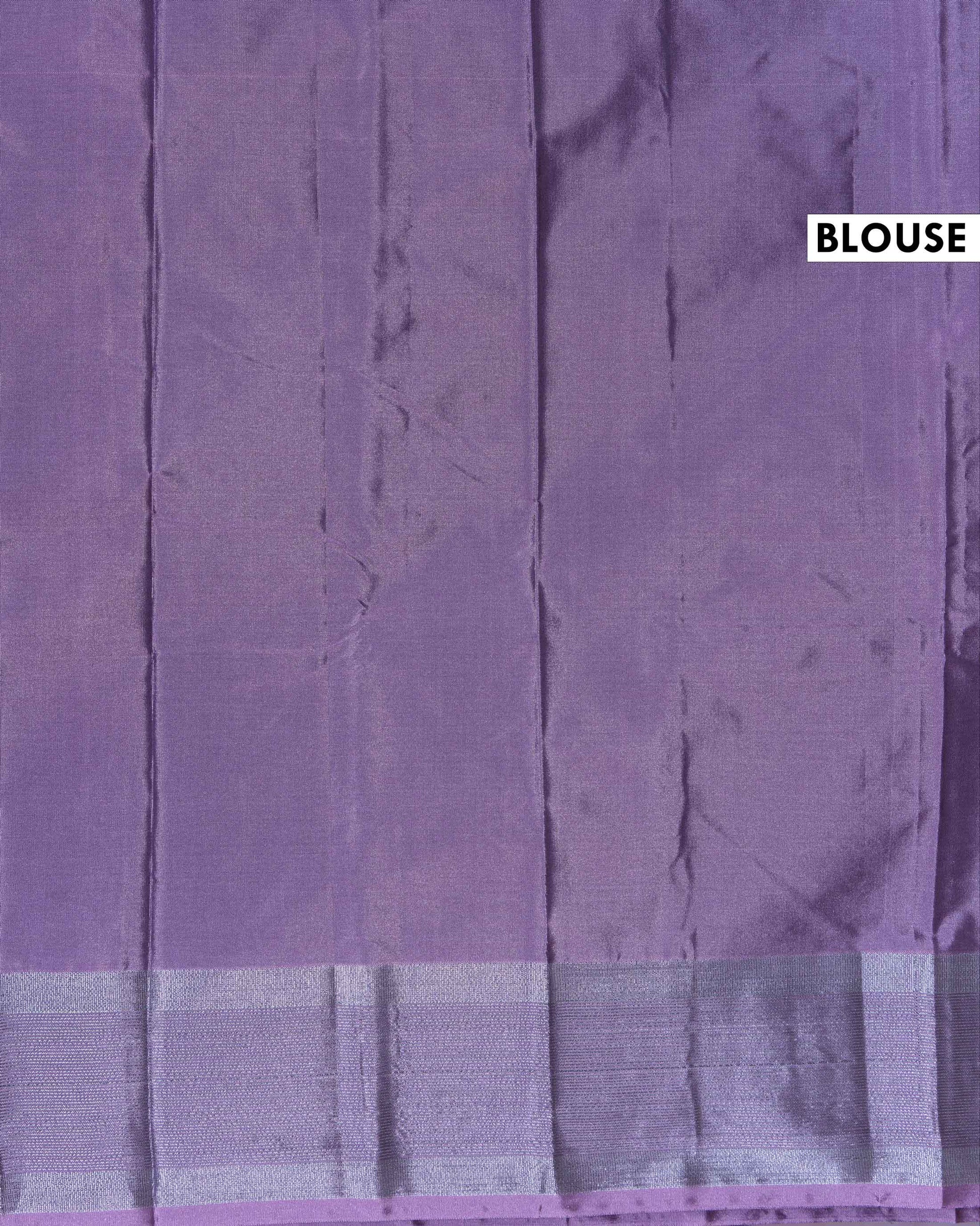 Elegant Premium Plain Body Soft Silk Saree Highlighted with Subtle Traditional Zari Border - Purple